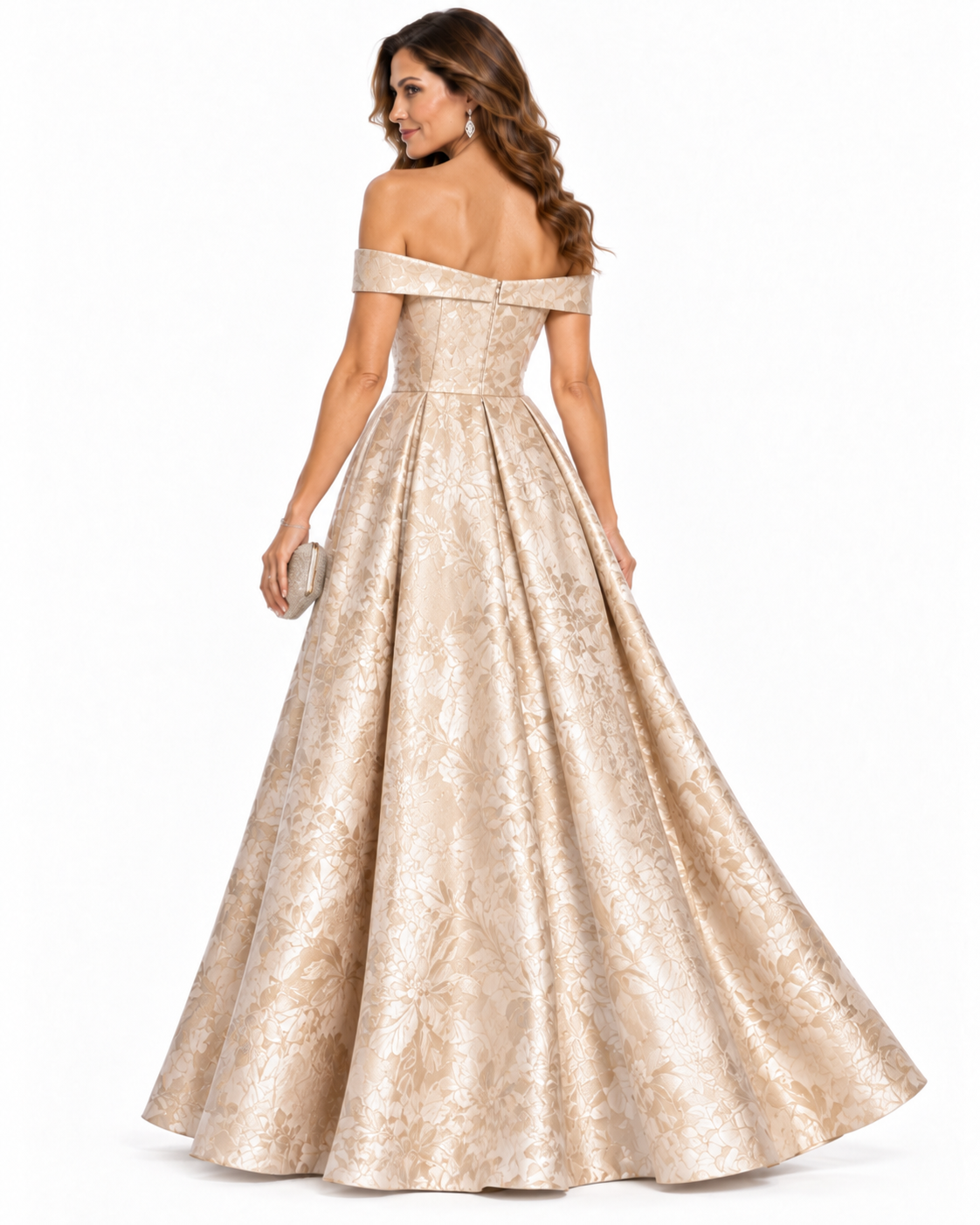 Aurelia gown back view