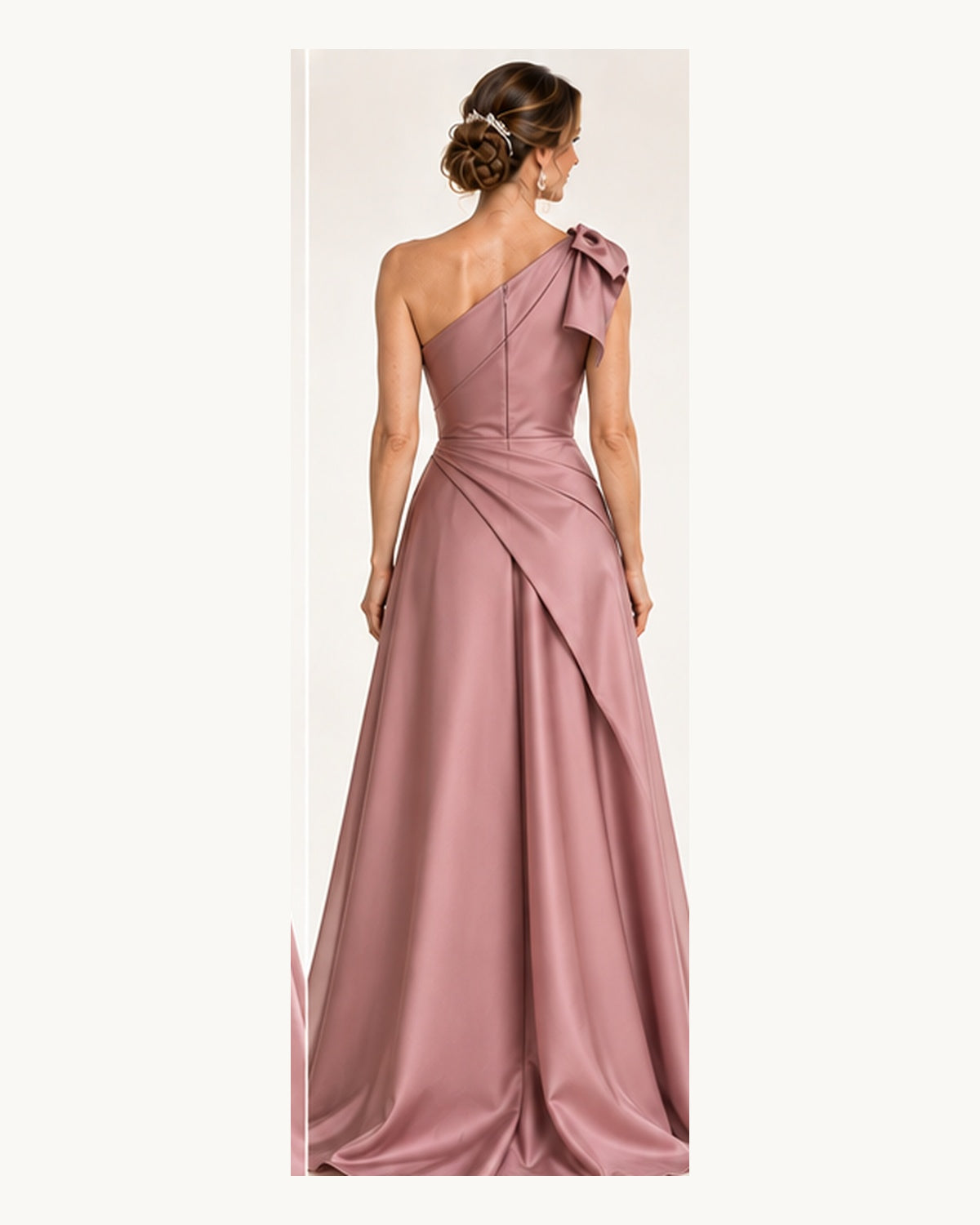 Serena gown back view