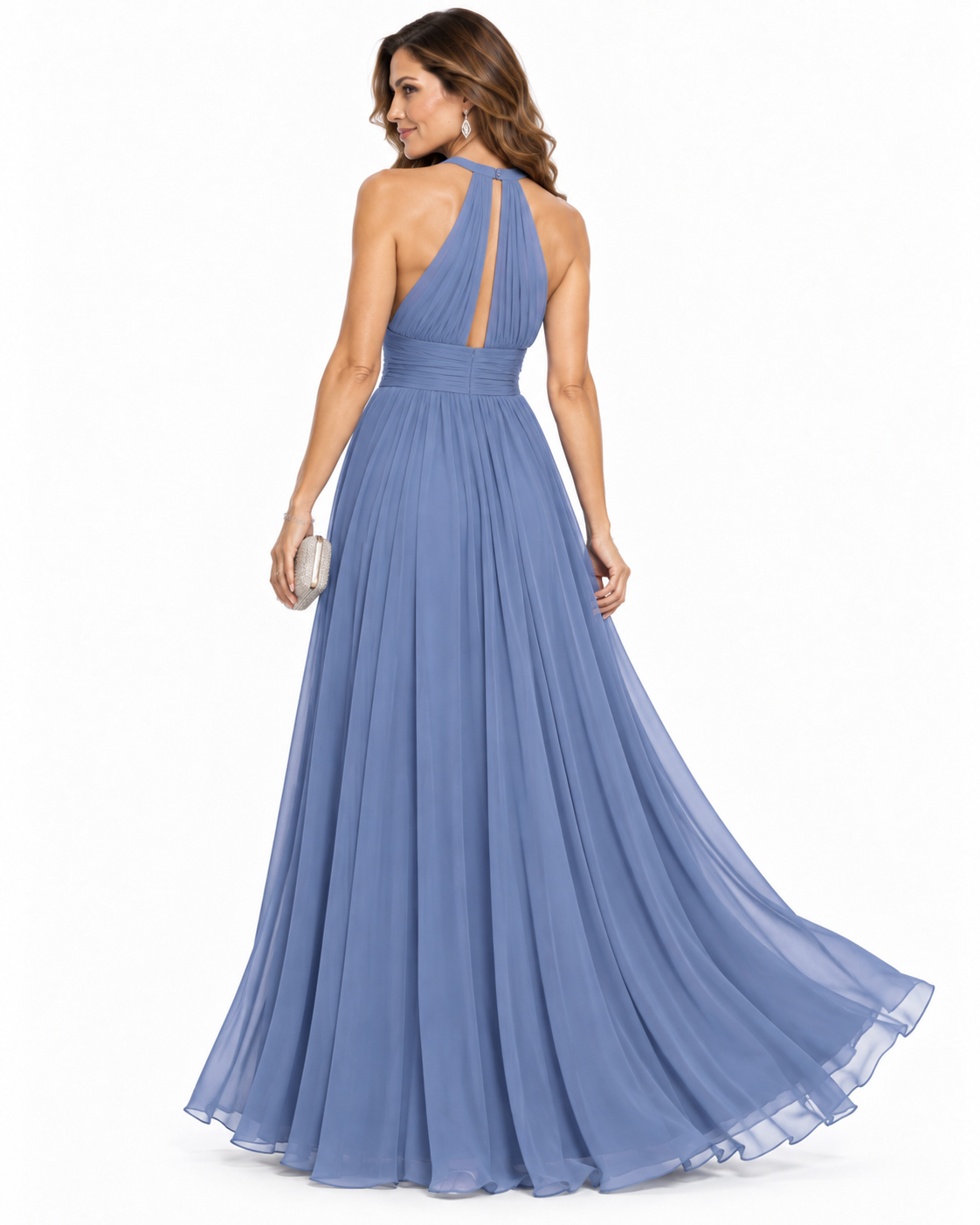 Maris gown back view